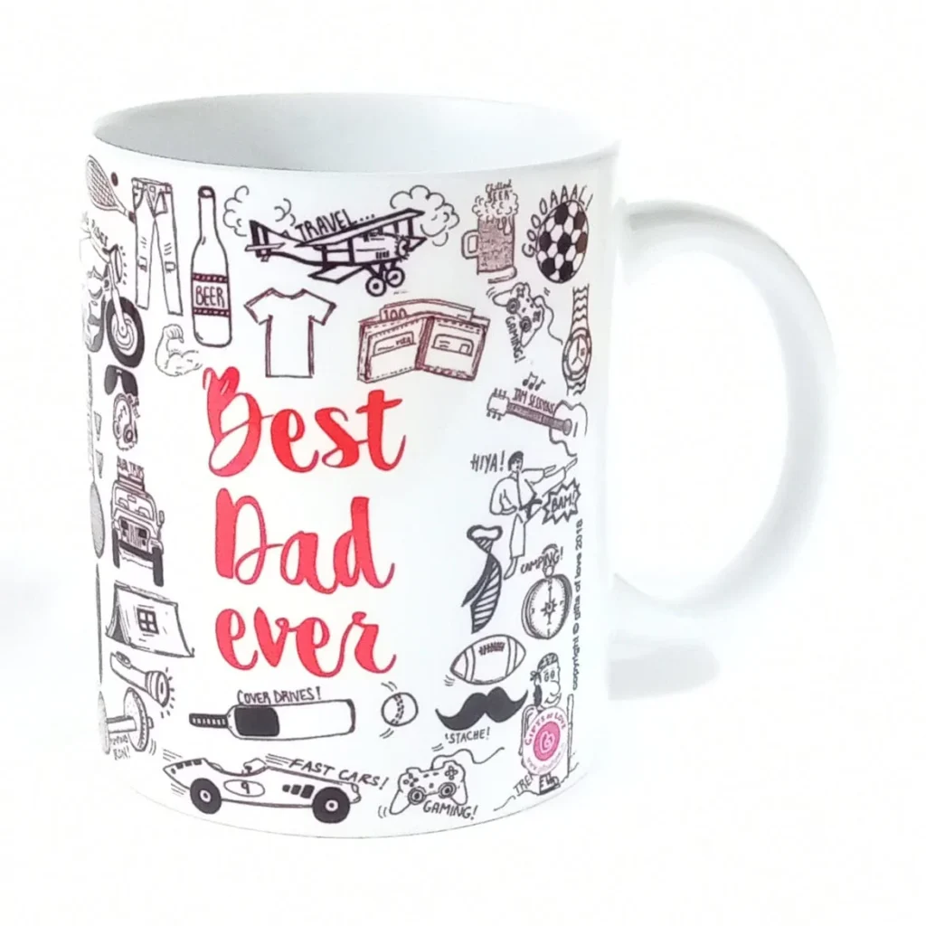 best dad ever mug 