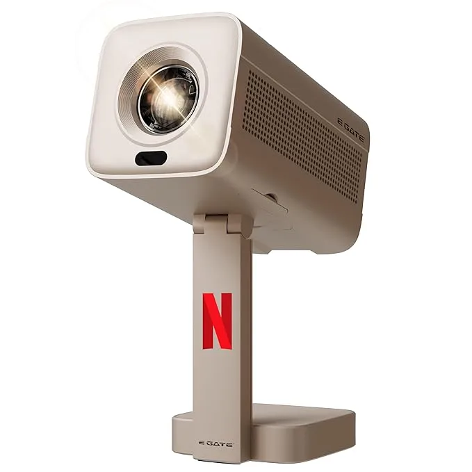 E GATE Atom 4X+ 4k Ultra HD Small Home Projector